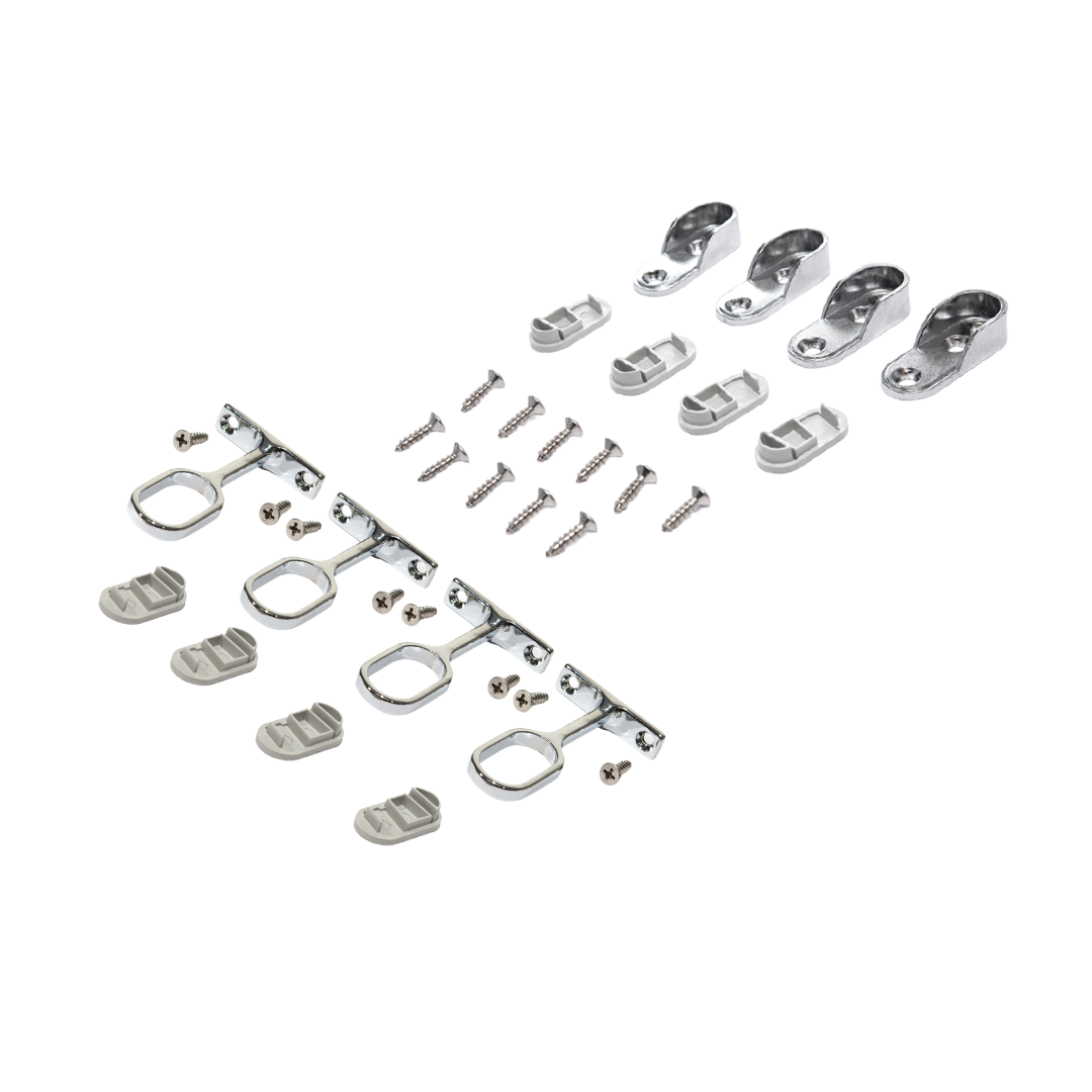 PERFIL DE ALUMINIO PLATA PARA TIRA LED DE 2 METROS IP44