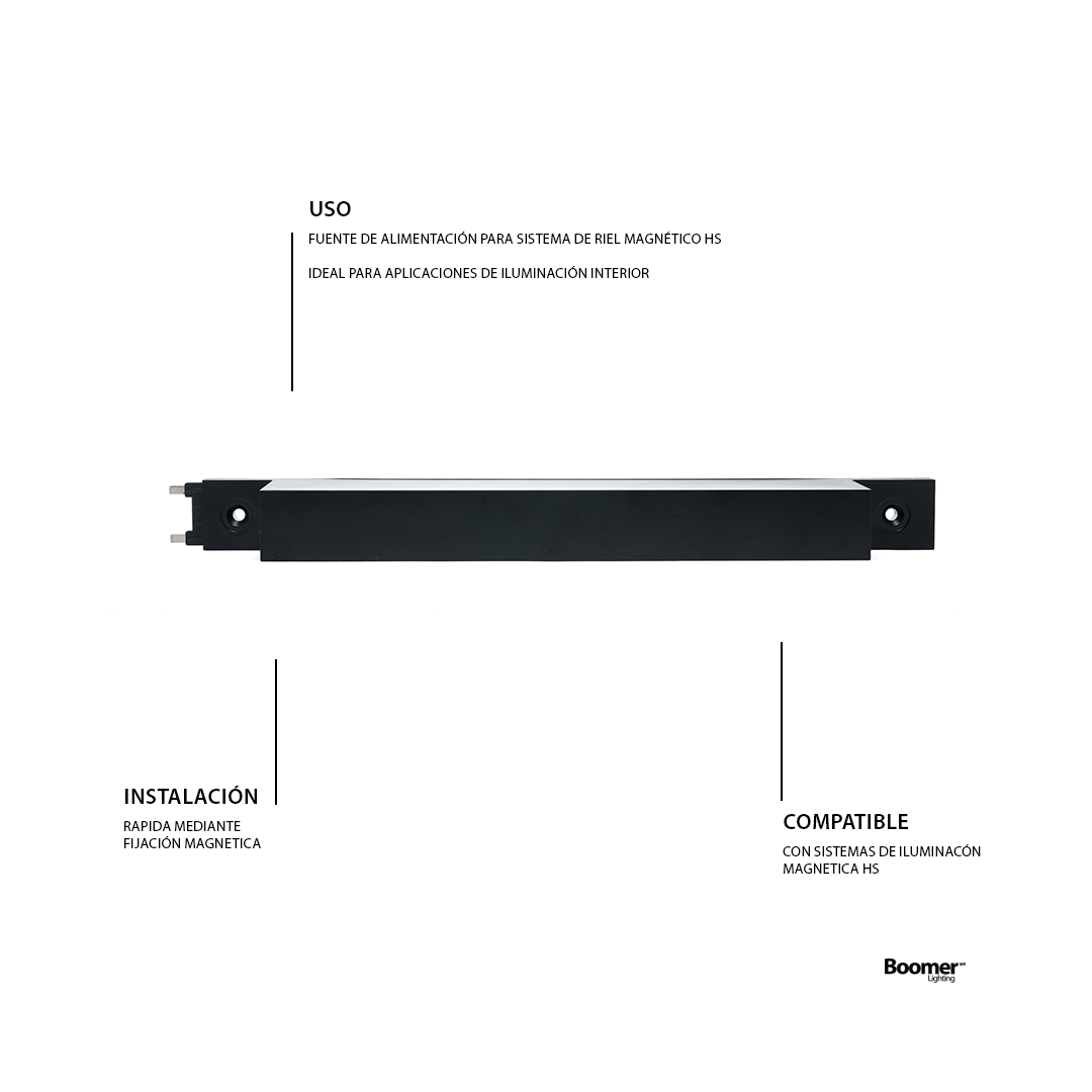 FUENTE DE PODER PARA RIEL HS-ION 100 W (100 D40V)