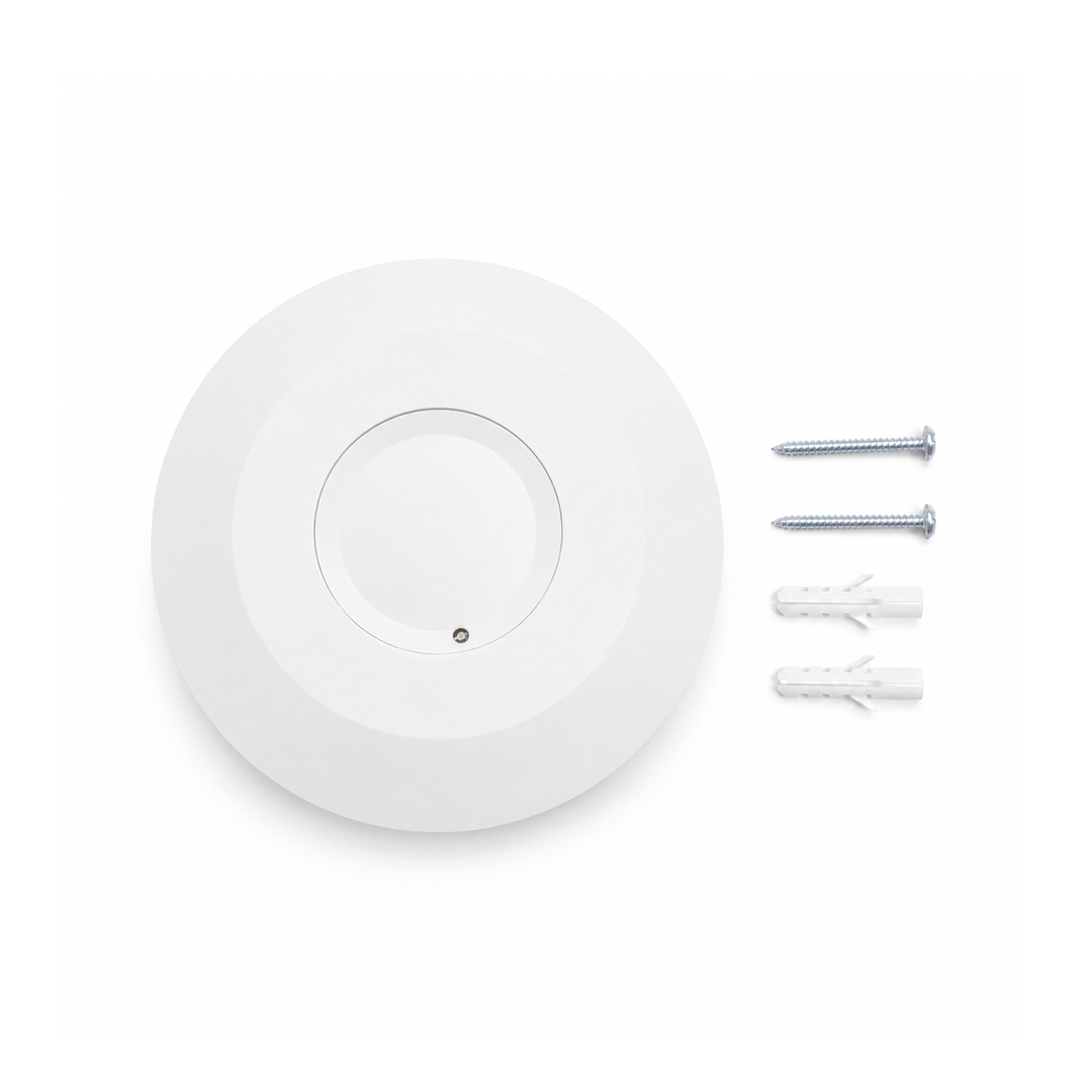 SENSOR DE MOVIMIENTO MICROONDAS PARA TECHO 300W 360 GRADOS