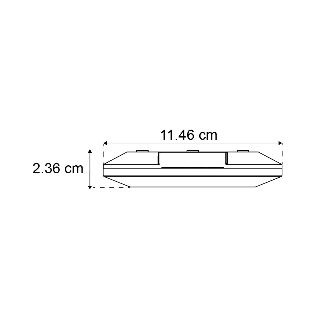 SENSOR DE MOVIMIENTO MICROONDAS PARA TECHO 300W 360 GRADOS