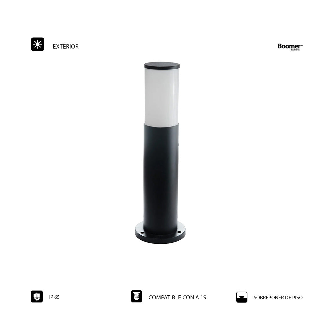 LÁMPARA BOLARDO STICK EXTERIOR 15W BASE E27 IP65
